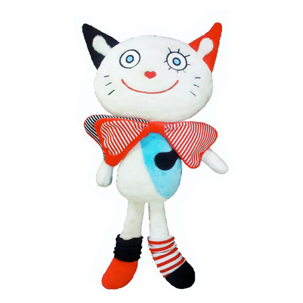 Cat Josette - Plush Toy – Modern Art-Inspired Stuffed Animal, 15” Art Toy, Toddler Gift